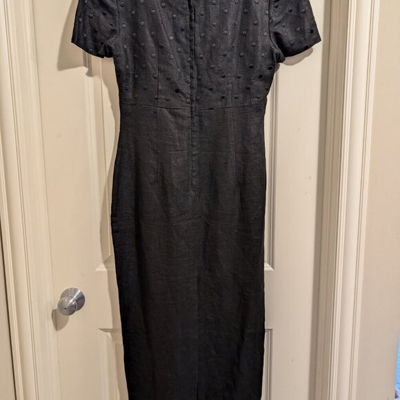 NWT Vintage Santa Fe by Jim Tremblay dress size 10 Navy - Picture 2 of 8